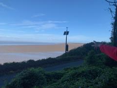 Looking back towards Sand Bay